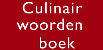 Cover van Culinair woordenboek Engels-Nederlands